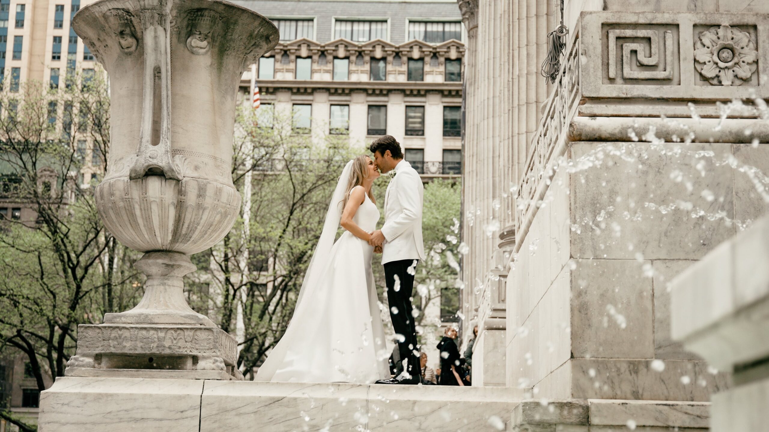 New York Public Library wedding trailer poster
