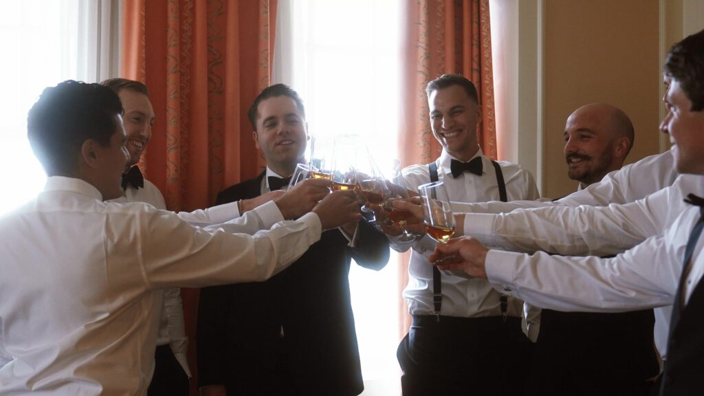groom and friends, wedding, photo video, dreamwood